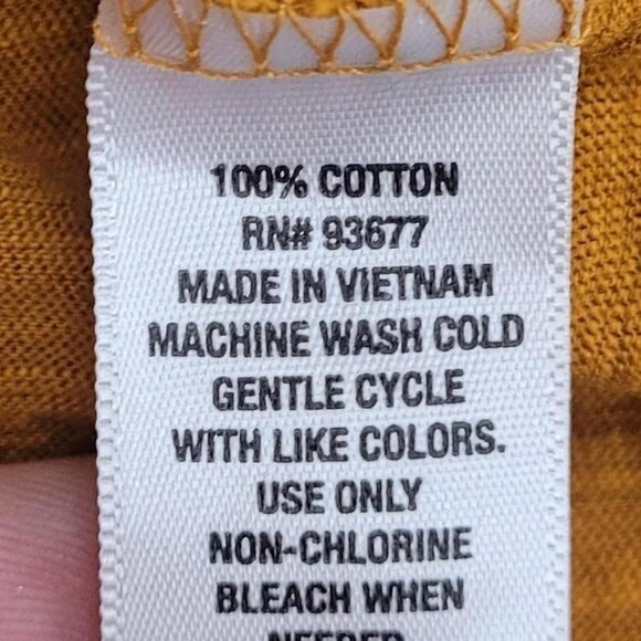 A New Approach Mustard Yellow Blouse Size 1X - Picture 3 of 4